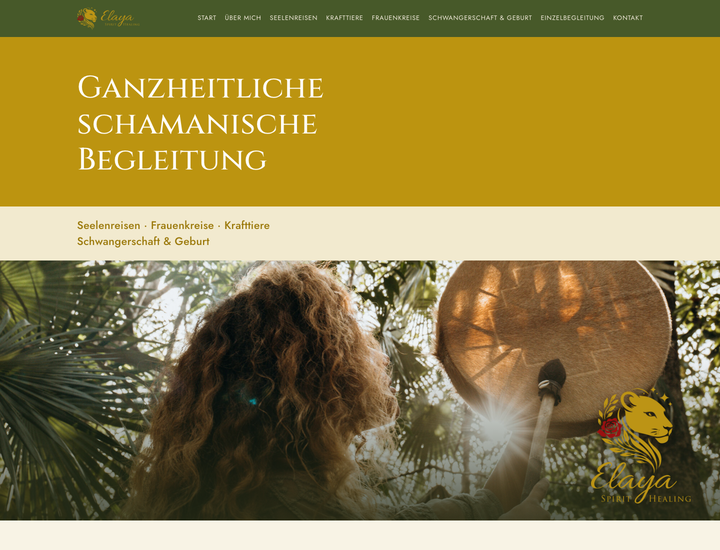 Entwurf A: Der Flyer als Website